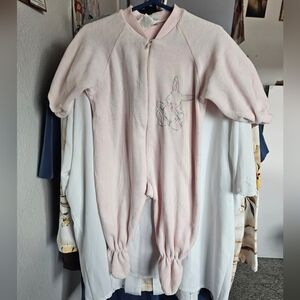 Baby's Light Pink Carter's Bunny Onesie